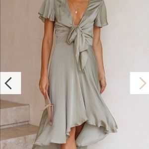 Billy J Sunny Daze Dress- Olive